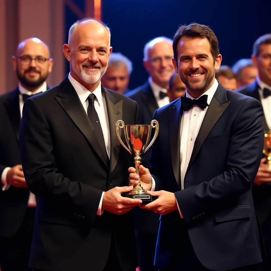 Fintech awards ceremony