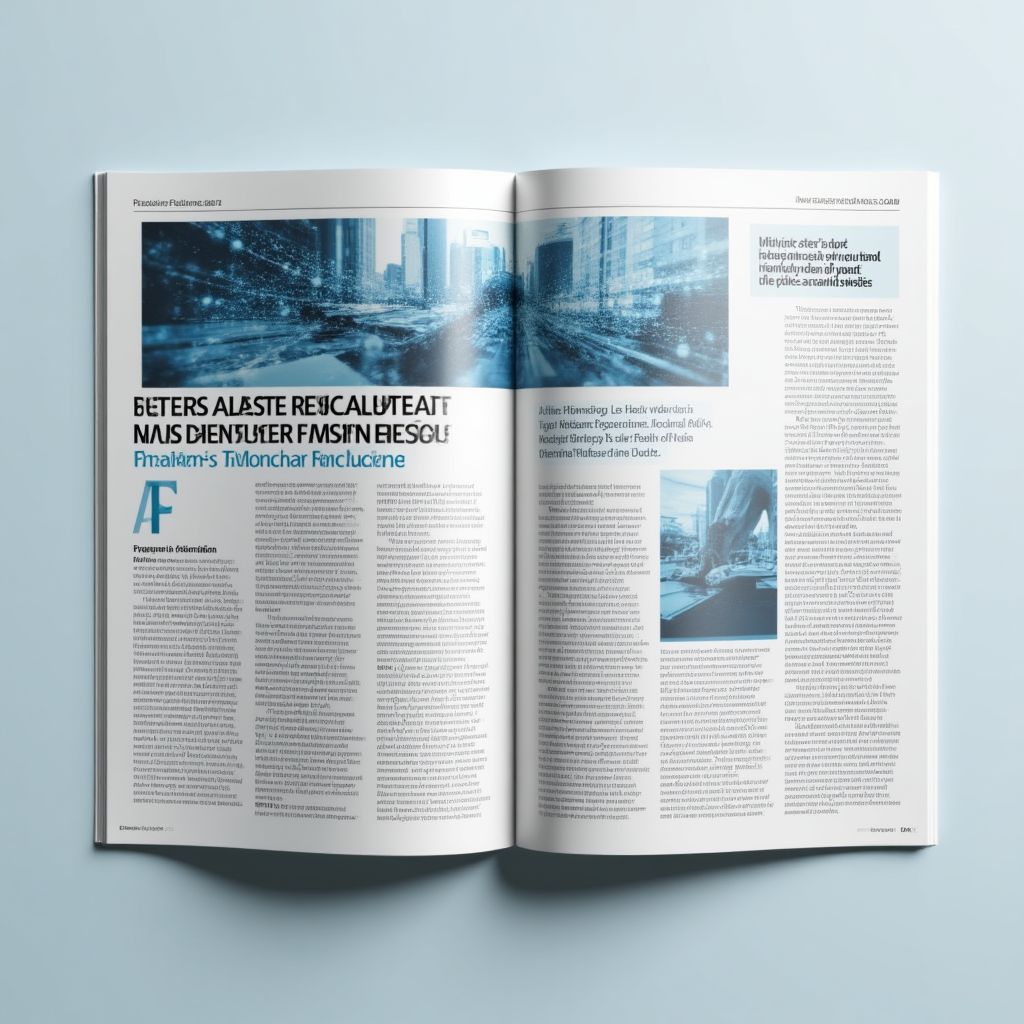 Tech magazine feature article